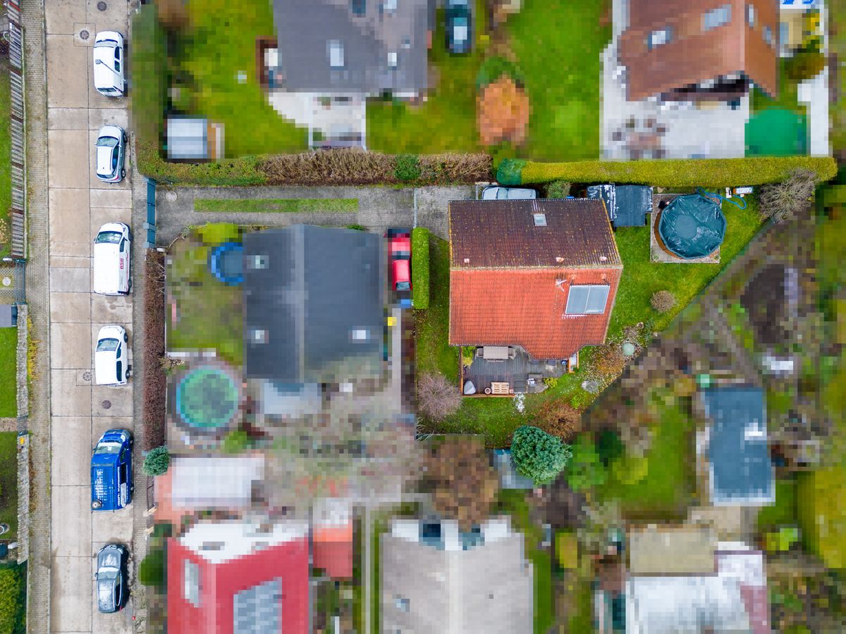Aerial footage of a plot in Werder (Havel)